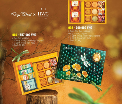Đại Phát x HWC – Bộ Sưu Tập Quà Tặng Trung Thu Kết Hợp Cà Phê & Bánh