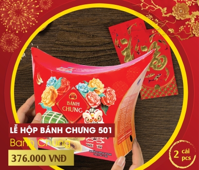 Lễ hộp bánh chưng 501