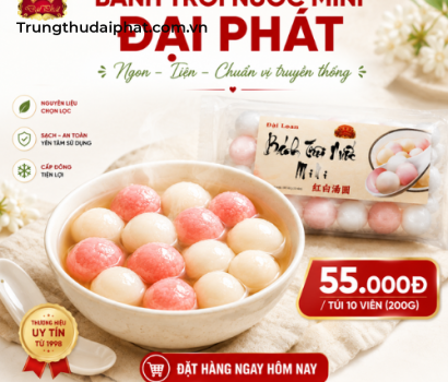 BÁNH TRÔI NƯỚC MINI