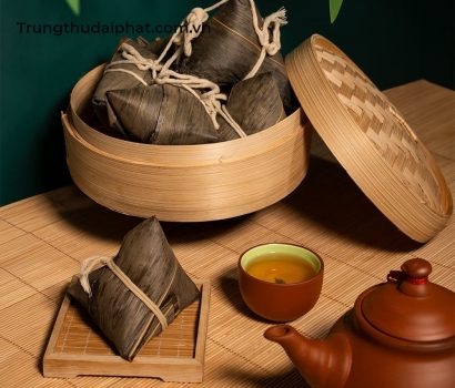 Bánh Ú Chay Hạt Dinh Dưỡng Hộp 6 Cái