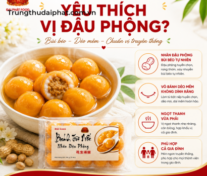 BÁNH TRÔI NƯỚC NHÂN ĐẬU PHỘNG