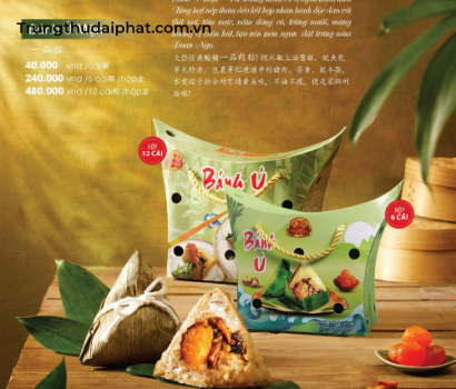 Bánh Ú Đại Phát Mặn Hộp 6 cái